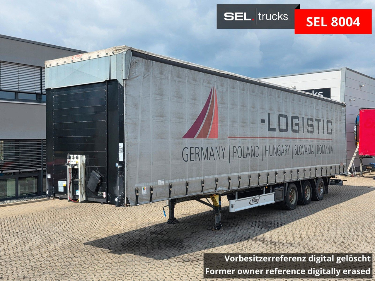Fliegl SDS01 / Hubdach / EDSCHA / Mega / Liftachse - Полуприколка со церада: слика 1 Fliegl SDS01 / Hubdach / EDSCHA / Mega / Liftachse - Полуприколка со церада: слика 1