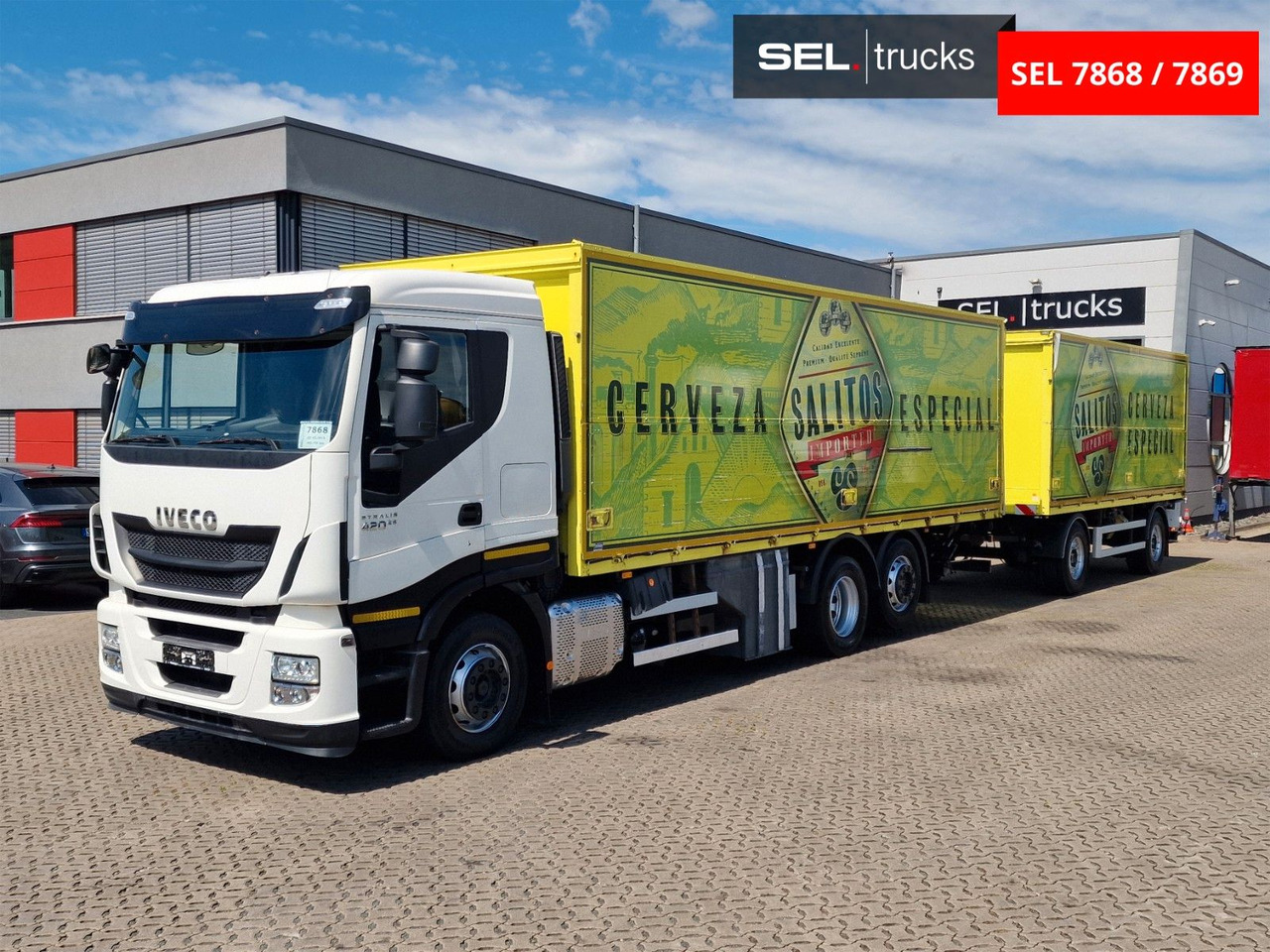 Iveco Stralis 420 / Ldbw / Lenkachse (KOMPLETT) - Камион за пијалоци: слика 1 Iveco Stralis 420 / Ldbw / Lenkachse (KOMPLETT) - Камион за пијалоци: слика 1
