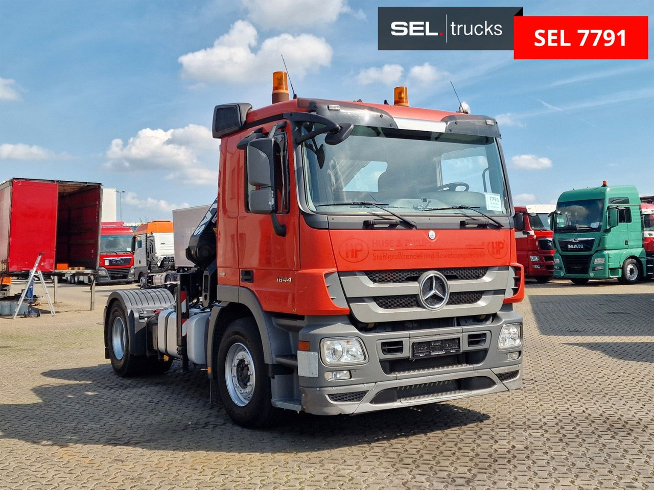 Mercedes-Benz Actros 1844 / Retarder / Fernbedienung / Atlas - Камион влекач: слика 3 Mercedes-Benz Actros 1844 / Retarder / Fernbedienung / Atlas - Камион влекач: слика 3