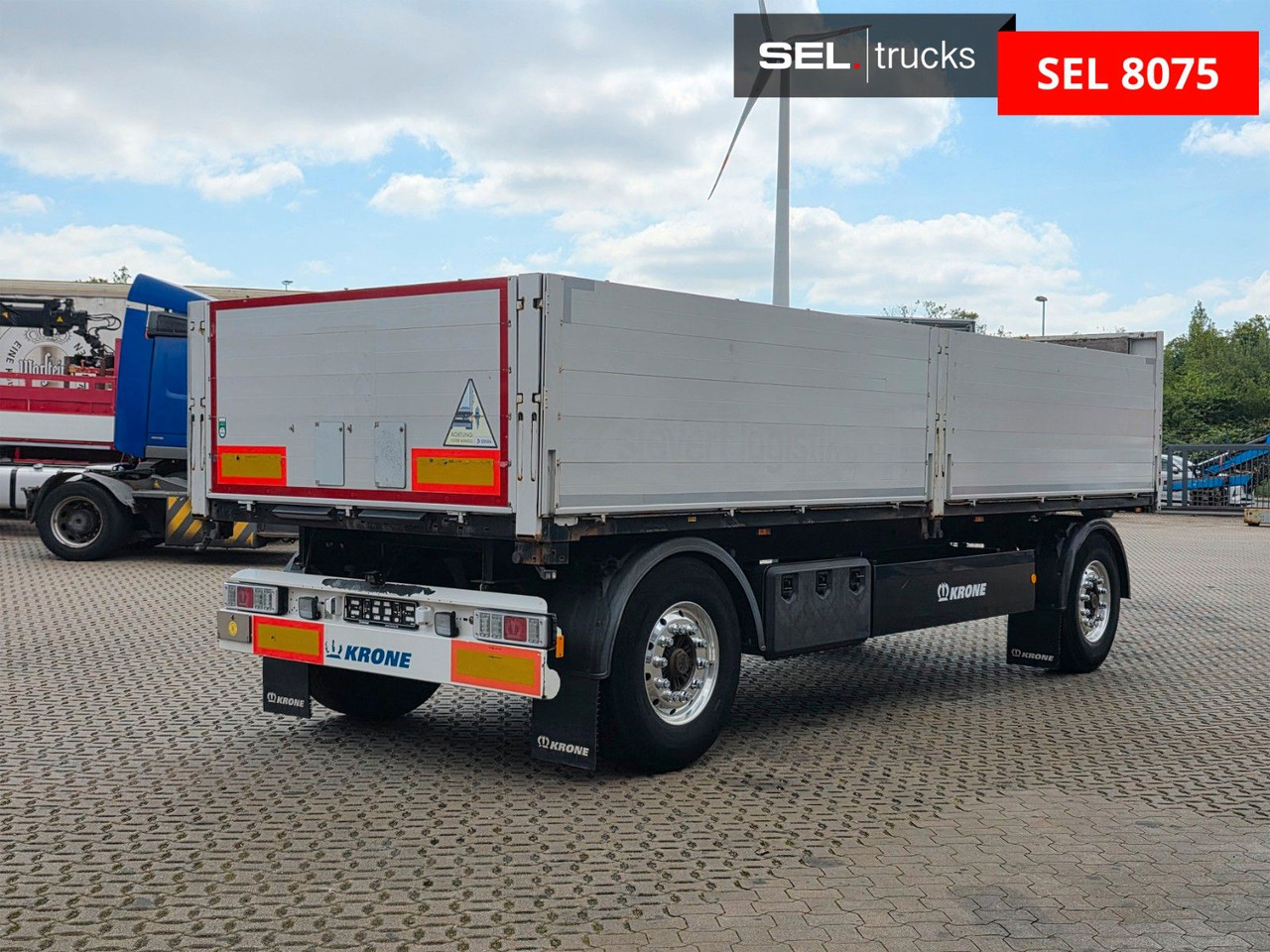 Krone AZ / Baustoff / 40 mm - Приколка платформа: слика 4 Krone AZ / Baustoff / 40 mm - Приколка платформа: слика 4