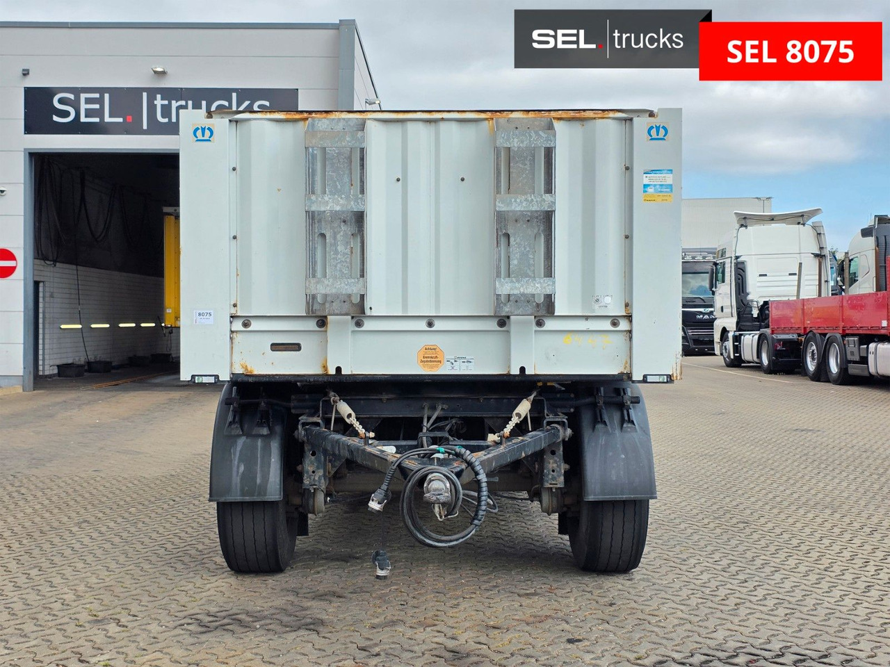 Krone AZ / Baustoff / 40 mm - Приколка платформа: слика 2 Krone AZ / Baustoff / 40 mm - Приколка платформа: слика 2