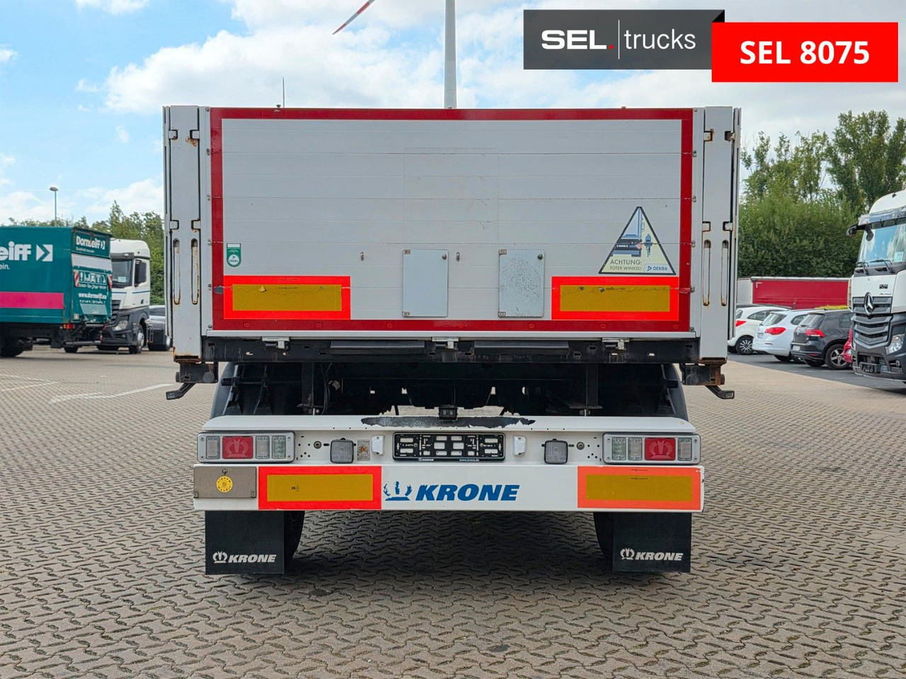 Krone AZ / Baustoff / 40 mm - Приколка платформа: слика 5 Krone AZ / Baustoff / 40 mm - Приколка платформа: слика 5