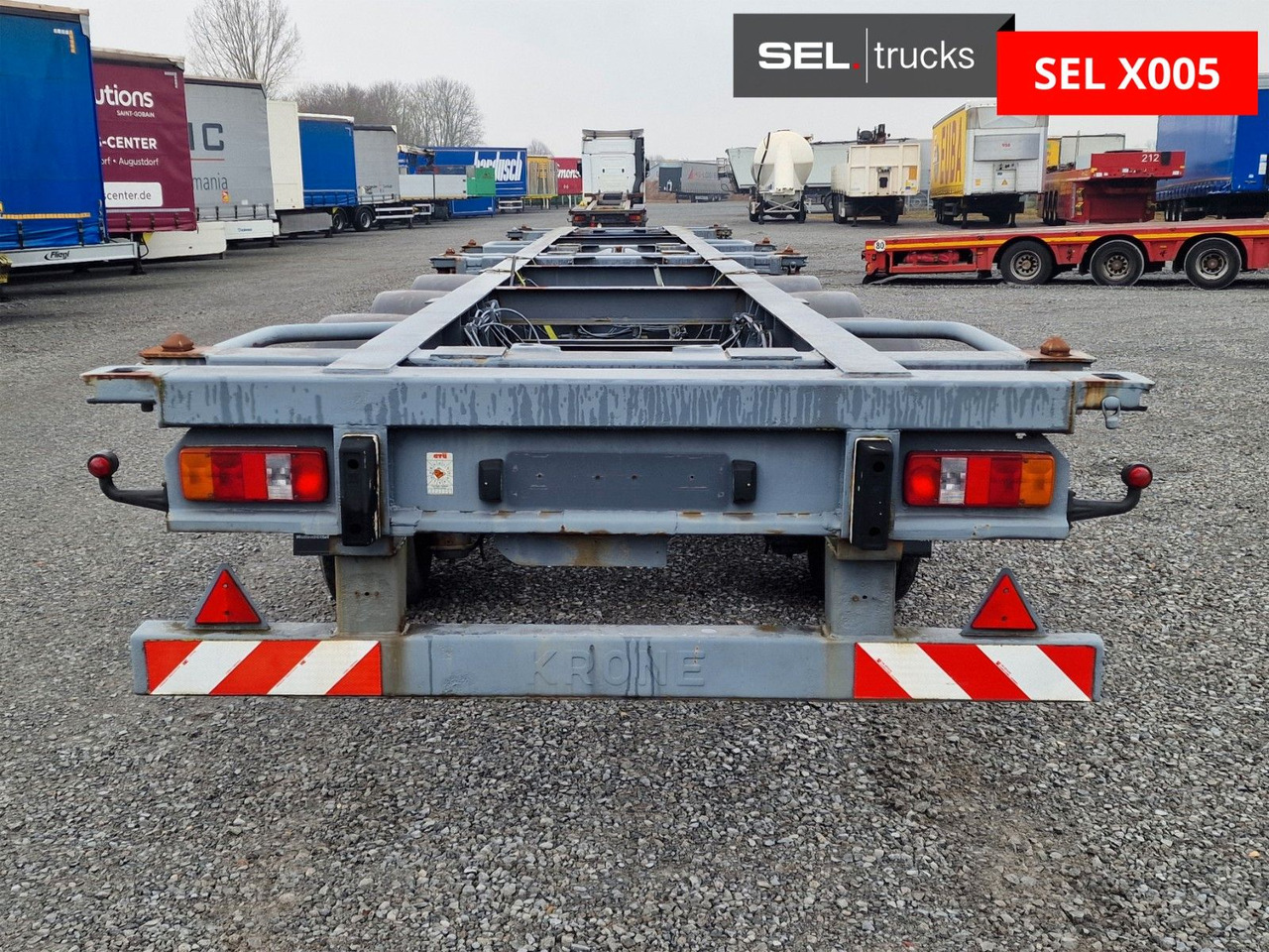 Krone SDC 24 Containerchassie - Транспортер на контејнер/ Полуприколка со променливо тело: слика 4 Krone SDC 24 Containerchassie - Транспортер на контејнер/ Полуприколка со променливо тело: слика 4