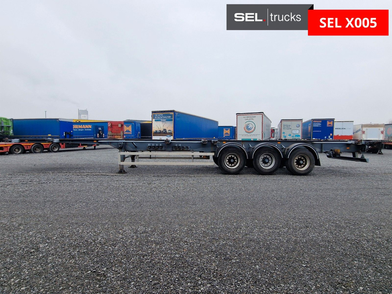 Krone SDC 24 Containerchassie - Транспортер на контејнер/ Полуприколка со променливо тело: слика 5 Krone SDC 24 Containerchassie - Транспортер на контејнер/ Полуприколка со променливо тело: слика 5