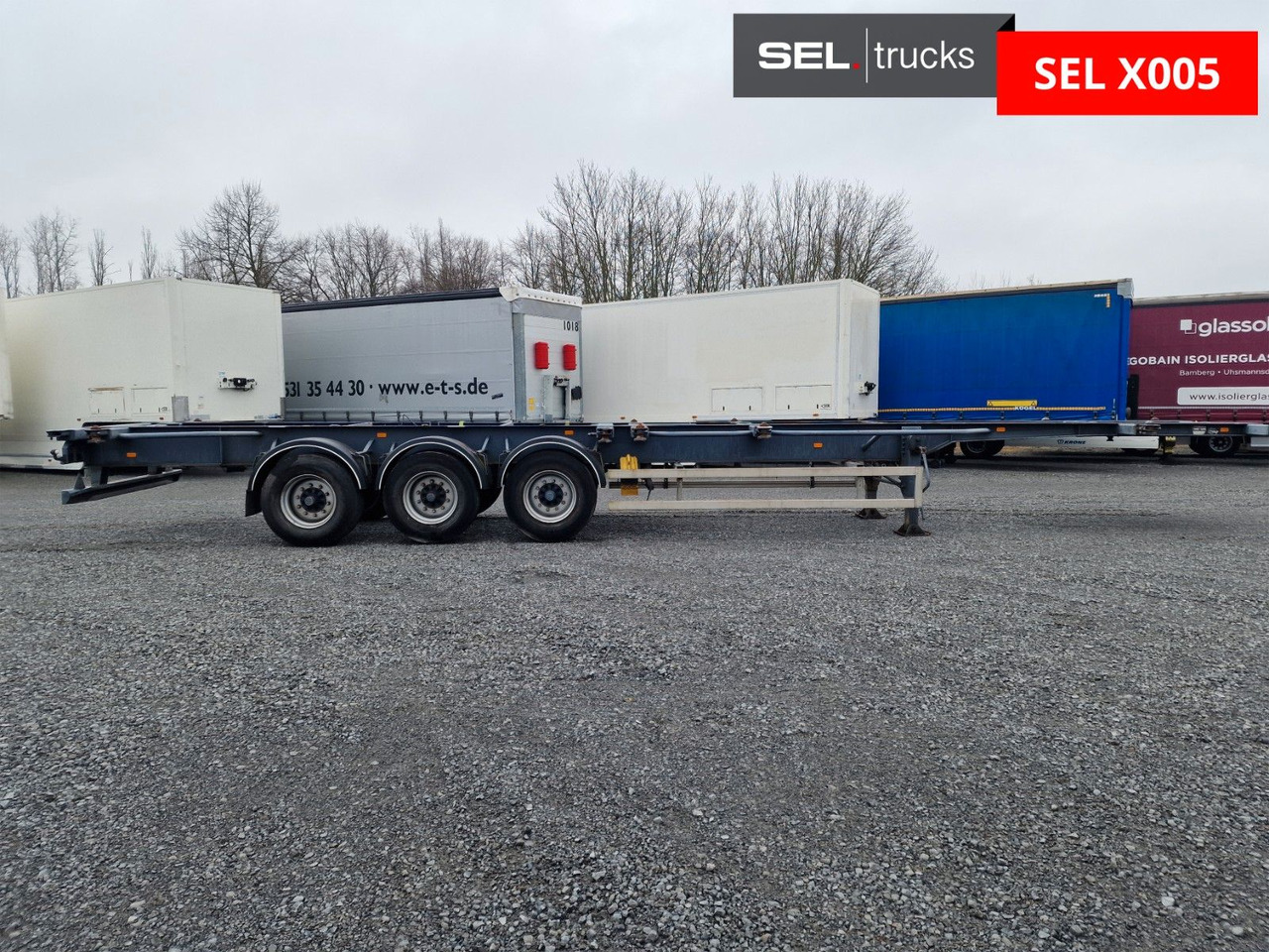 Krone SDC 24 Containerchassie - Транспортер на контејнер/ Полуприколка со променливо тело: слика 3 Krone SDC 24 Containerchassie - Транспортер на контејнер/ Полуприколка со променливо тело: слика 3