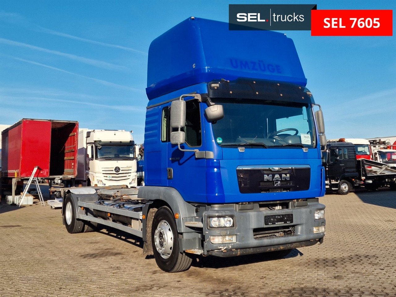 MAN TGM 18.340 4X2 LL / Ladebordwand / 3 Betten - Транспортер на контејнер/ Камион со променливо тело: слика 3 MAN TGM 18.340 4X2 LL / Ladebordwand / 3 Betten - Транспортер на контејнер/ Камион со променливо тело: слика 3
