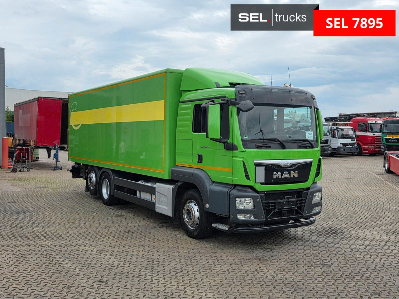 MAN TGS 26.400 6X2-4 LL / Ldbw / ADR AT / Lenkachse - Камион сандучар: слика 3 MAN TGS 26.400 6X2-4 LL / Ldbw / ADR AT / Lenkachse - Камион сандучар: слика 3