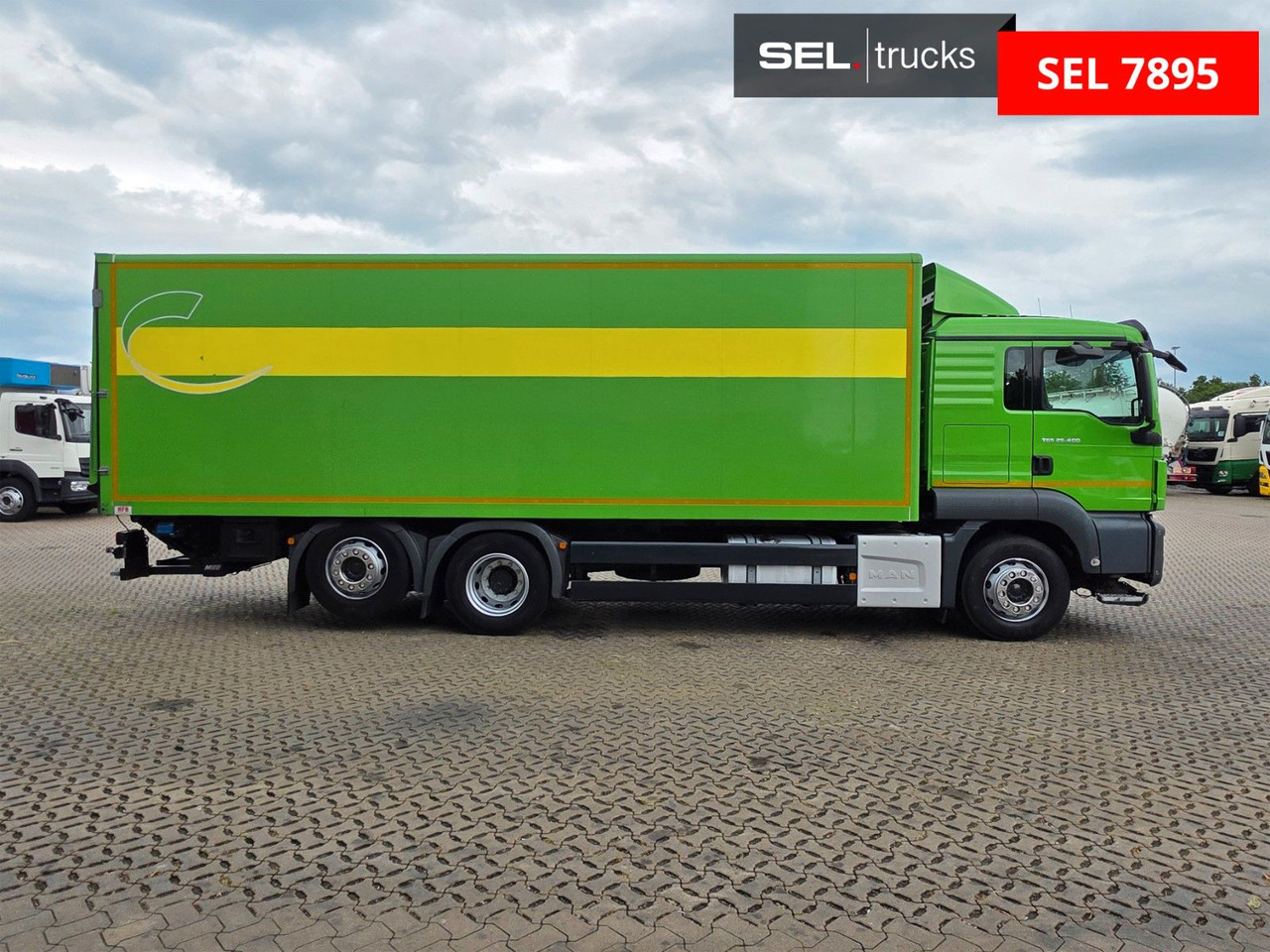 MAN TGS 26.400 6X2-4 LL / Ldbw / ADR AT / Lenkachse - Камион сандучар: слика 4 MAN TGS 26.400 6X2-4 LL / Ldbw / ADR AT / Lenkachse - Камион сандучар: слика 4
