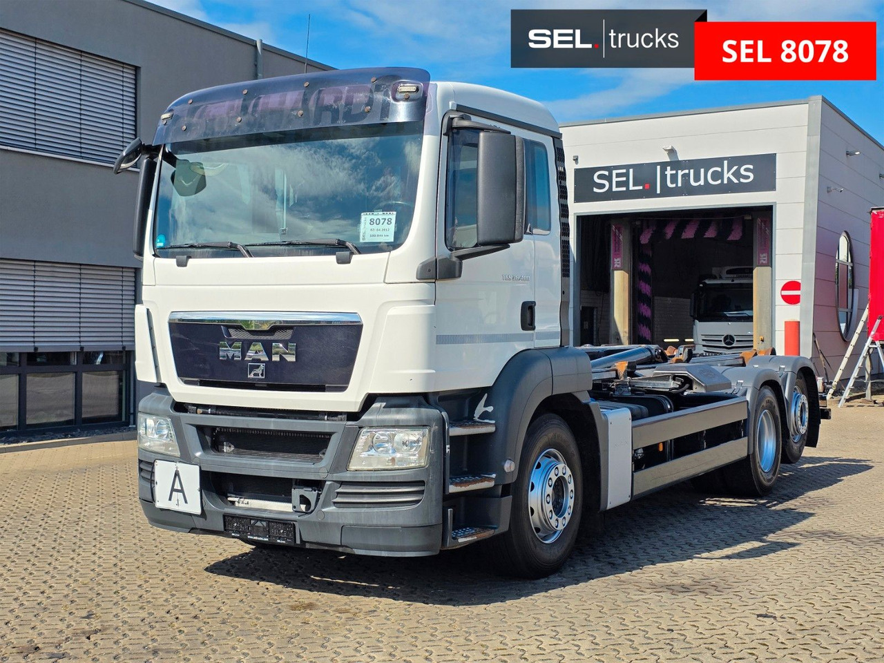 MAN TGS 26.400 6x2-2 BL / F.X. Meiller / ADR AT - Камион со кука за подигање: слика 1 MAN TGS 26.400 6x2-2 BL / F.X. Meiller / ADR AT - Камион со кука за подигање: слика 1