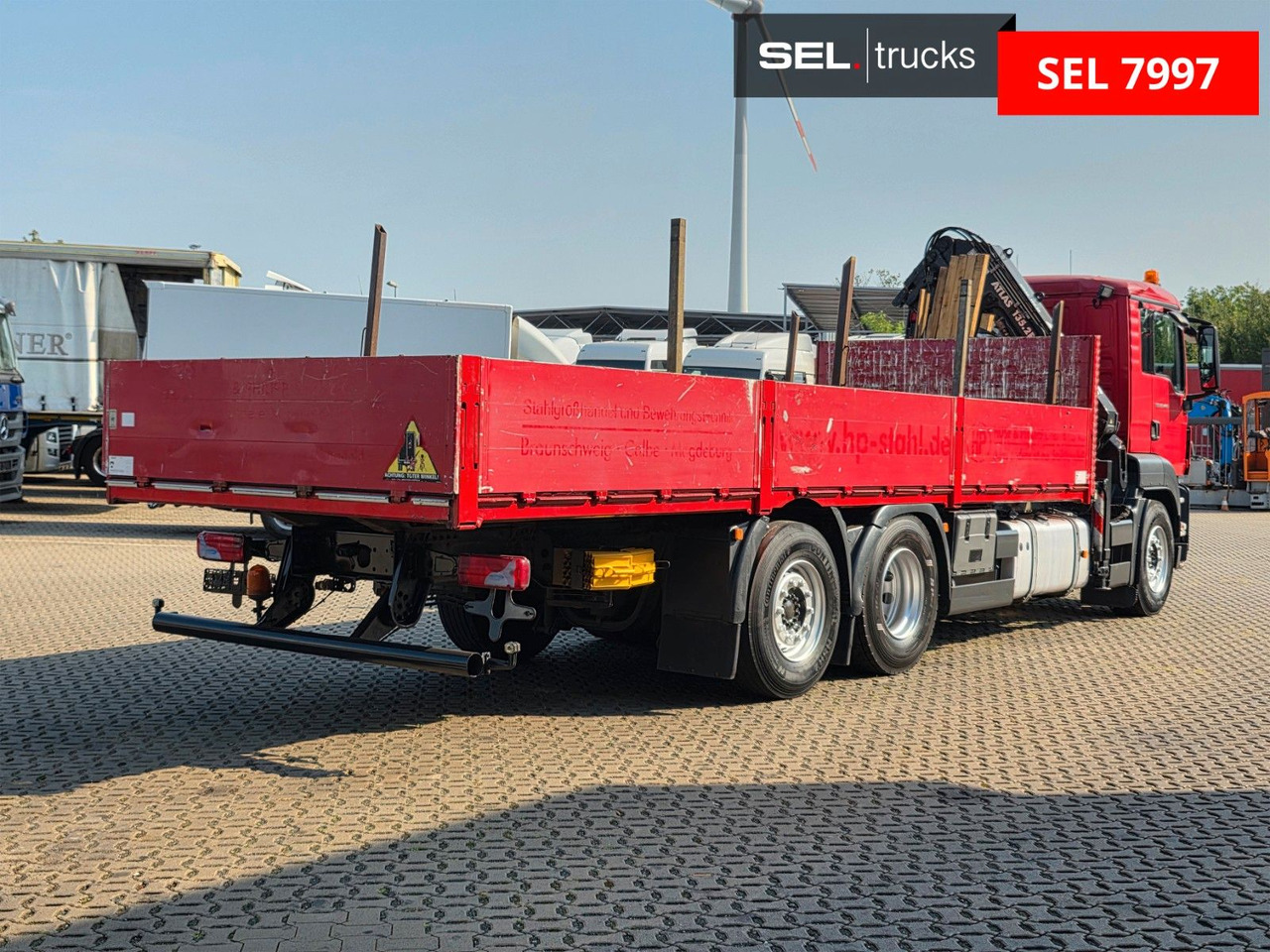 MAN TGS 26.440 6X2-2 BL / Mit Fernbedienung / ATLAS - Камион со кран: слика 5 MAN TGS 26.440 6X2-2 BL / Mit Fernbedienung / ATLAS - Камион со кран: слика 5