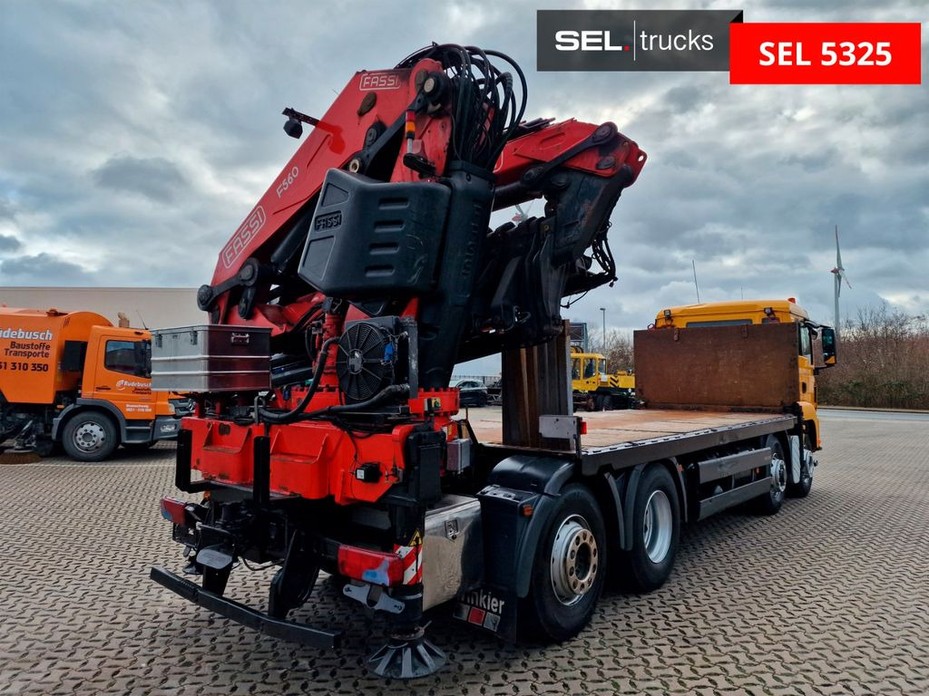 MAN TGS 35.480 8X4H-6 BL / Intarder / FASSI F560 MAN TGS 35.480 8X4H-6 BL / Intarder / FASSI F560 - Камион со кран: слика 5 MAN TGS 35.480 8X4H-6 BL / Intarder / FASSI F560 MAN TGS 35.480 8X4H-6 BL / Intarder / FASSI F560 - Камион со кран: слика 5