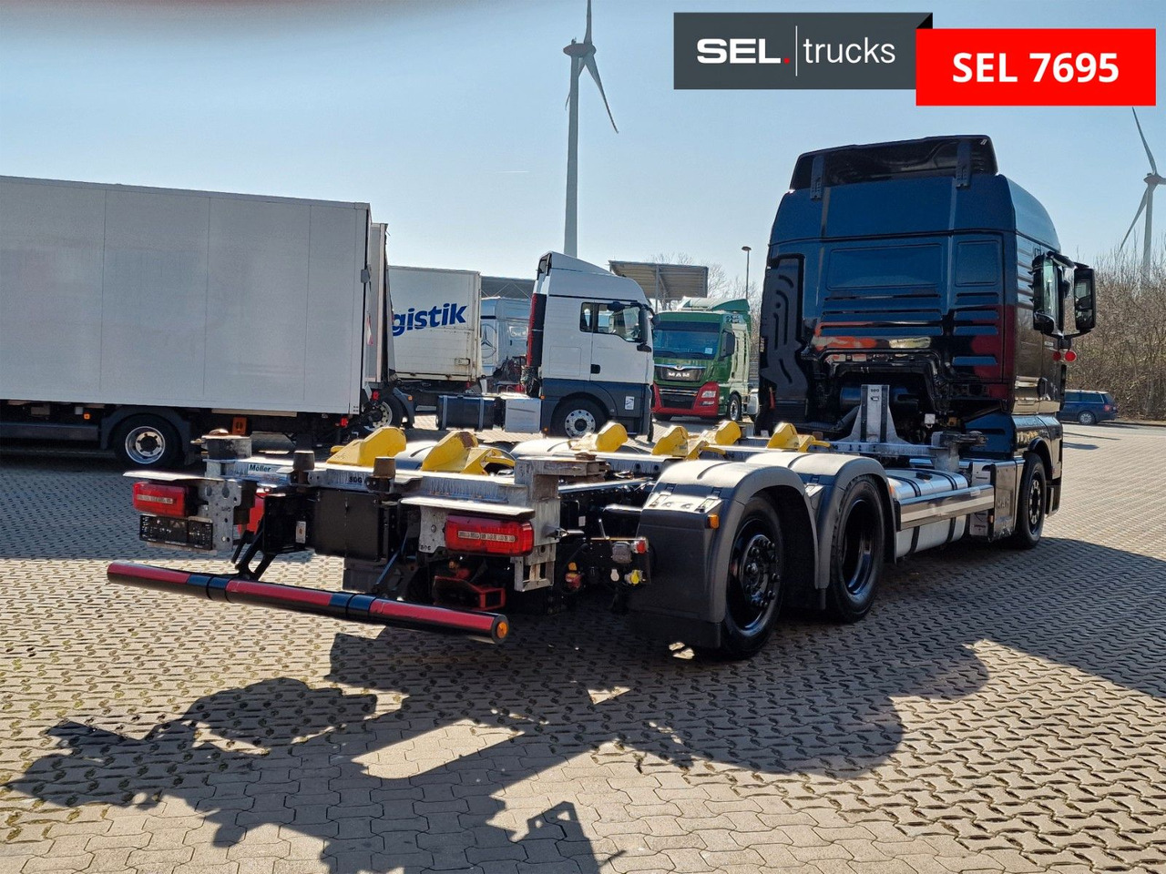 MAN TGX 24.500 6X2-2 LL-U / Intarder / Xeno / LOW KM - Транспортер на контејнер/ Камион со променливо тело: слика 5 MAN TGX 24.500 6X2-2 LL-U / Intarder / Xeno / LOW KM - Транспортер на контејнер/ Камион со променливо тело: слика 5