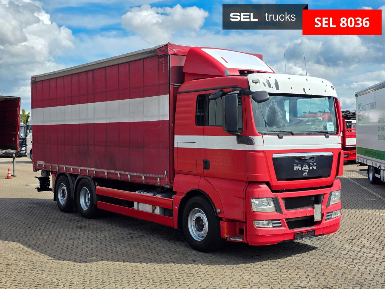 MAN TGX 26.360 6X2-2 LL / Intarder / Ldbw /Lenkachse - Камион со церада: слика 3 MAN TGX 26.360 6X2-2 LL / Intarder / Ldbw /Lenkachse - Камион со церада: слика 3