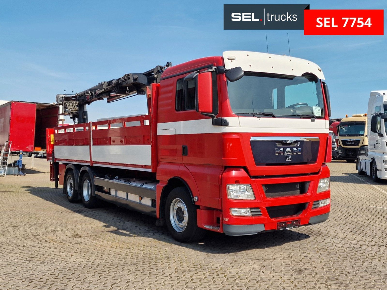 MAN TGX 26.400 6x2-2 BL/ Intarder / HIAB / Lenkachse - Камион со кран: слика 3 MAN TGX 26.400 6x2-2 BL/ Intarder / HIAB / Lenkachse - Камион со кран: слика 3