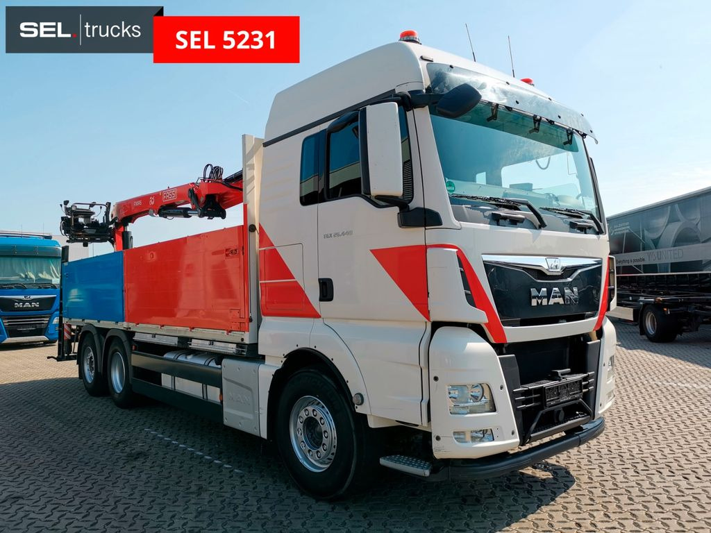 MAN TGX 26.440 6X2-4 BL /Fassi /Lenkachse /Intarder MAN TGX 26.440 6X2-4 BL /Fassi /Lenkachse /Intarder - Камион со кран: слика 3 MAN TGX 26.440 6X2-4 BL /Fassi /Lenkachse /Intarder MAN TGX 26.440 6X2-4 BL /Fassi /Lenkachse /Intarder - Камион со кран: слика 3