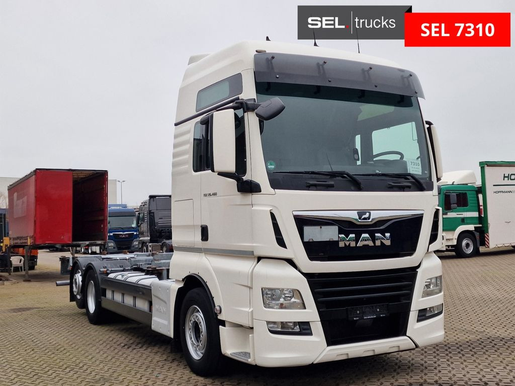 MAN TGX 26.460 6x2-2 LL / ZF Intarder / Standklima - Транспортер на контејнер/ Камион со променливо тело: слика 3 MAN TGX 26.460 6x2-2 LL / ZF Intarder / Standklima - Транспортер на контејнер/ Камион со променливо тело: слика 3