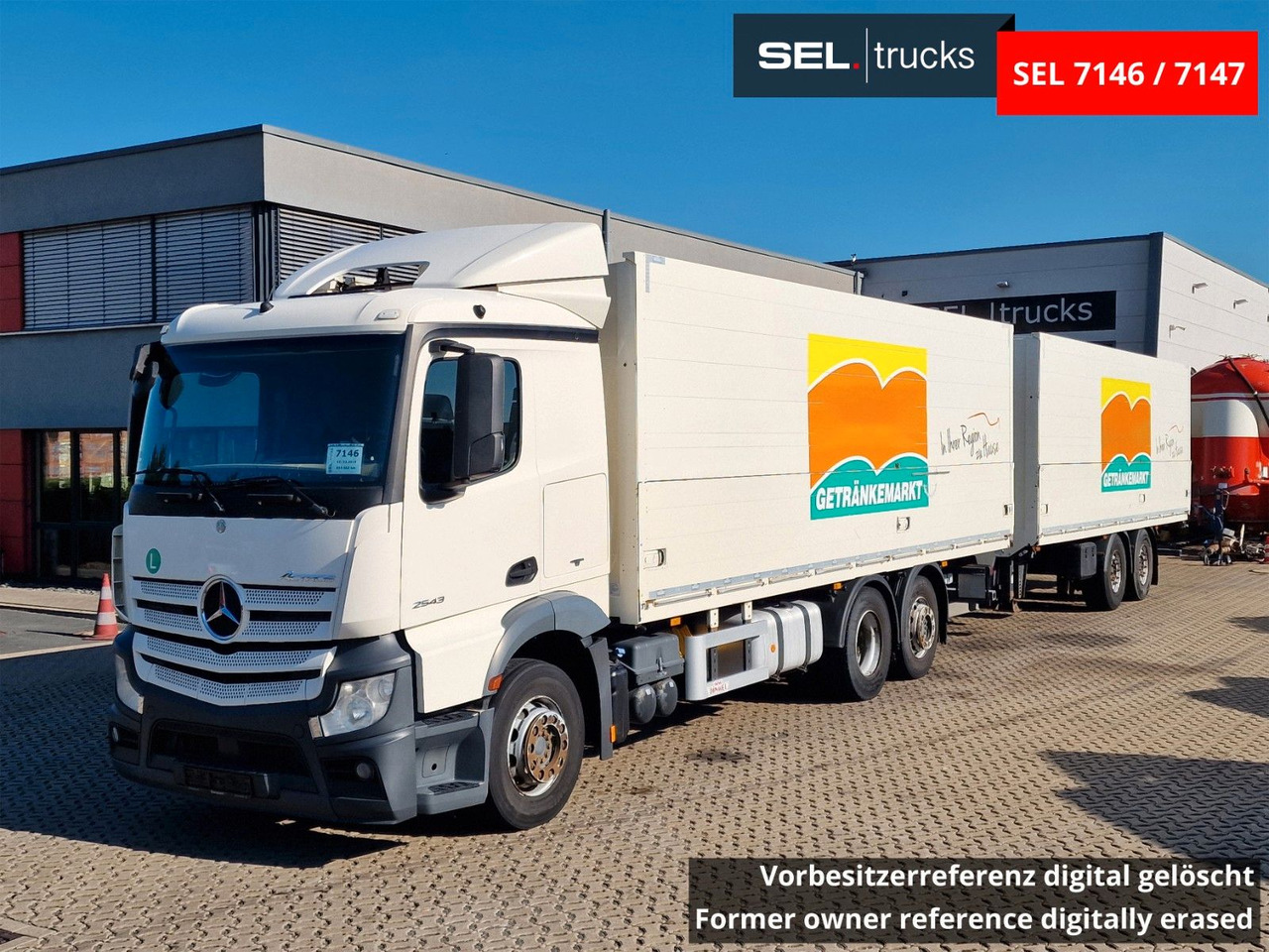 Mercedes-Benz Actros 2543 / Retarder / Lenkachse / Liftachse - Камион за пијалоци: слика 1 Mercedes-Benz Actros 2543 / Retarder / Lenkachse / Liftachse - Камион за пијалоци: слика 1
