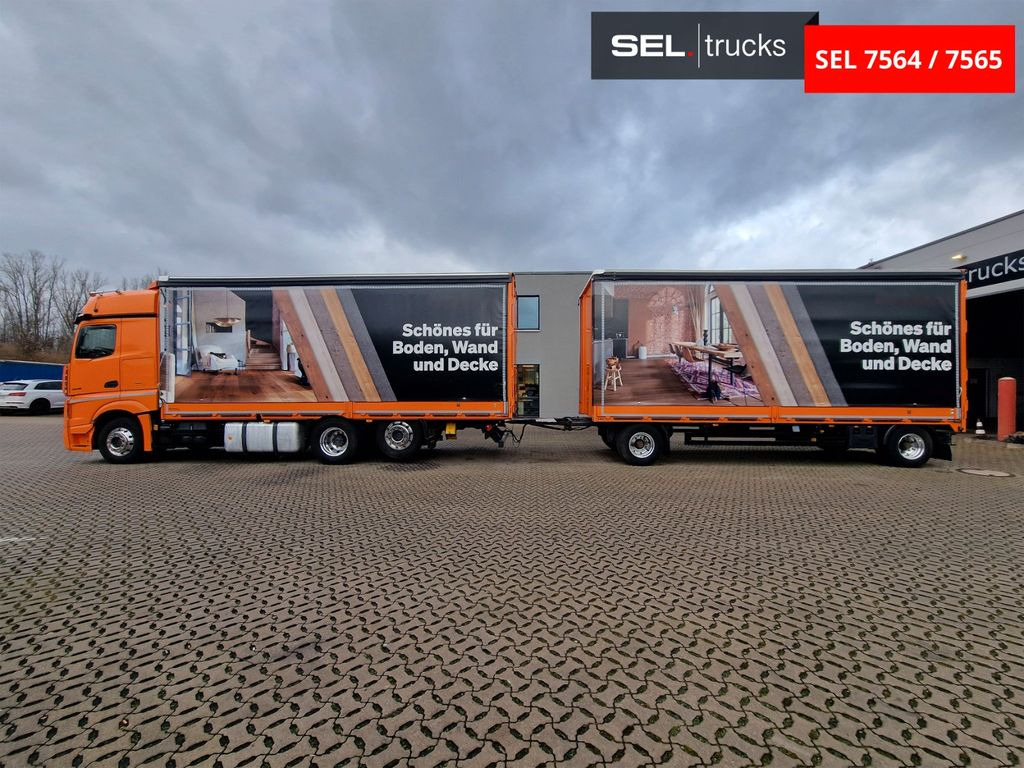 Камион со церада Mercedes-Benz Actros 2548 / Retarder Mercedes-Benz Actros 2548 / Retarder: слика 8