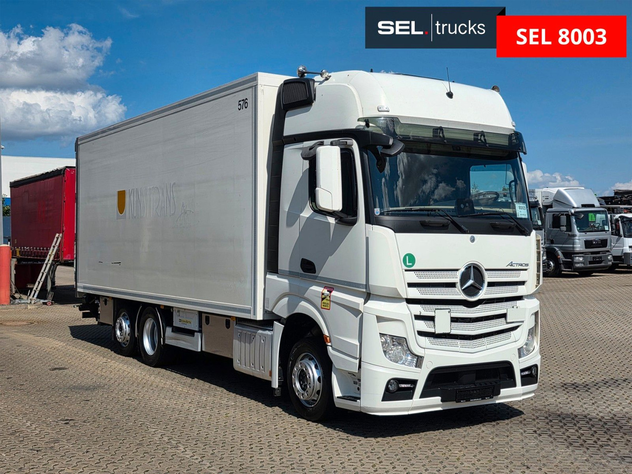 Mercedes-Benz Actros 2551 /Retarder/Ldbw/Konvekta/Lenkachse - Камион сандучар: слика 3 Mercedes-Benz Actros 2551 /Retarder/Ldbw/Konvekta/Lenkachse - Камион сандучар: слика 3