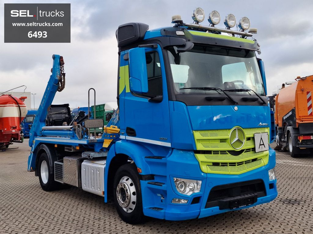 Mercedes-Benz Antos 1851 / Meiller Kipper / Standklima / Navi - Камион за подигање контејнери: слика 3 Mercedes-Benz Antos 1851 / Meiller Kipper / Standklima / Navi - Камион за подигање контејнери: слика 3