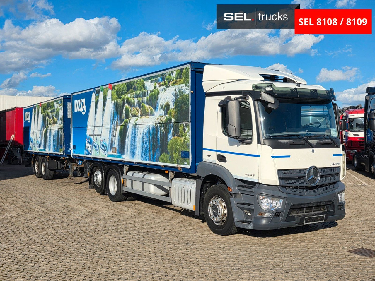 Mercedes-Benz Antos 2543 / Ldbw / Lenkachse / Liftachse - Камион за пијалоци: слика 3 Mercedes-Benz Antos 2543 / Ldbw / Lenkachse / Liftachse - Камион за пијалоци: слика 3