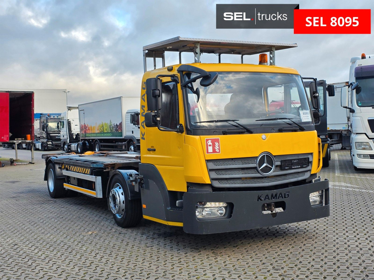 Mercedes-Benz Kamag WBH25 / Umsetzer (Mafi/Terberg) - Транспортер на контејнер/ Камион со променливо тело: слика 3 Mercedes-Benz Kamag WBH25 / Umsetzer (Mafi/Terberg) - Транспортер на контејнер/ Камион со променливо тело: слика 3