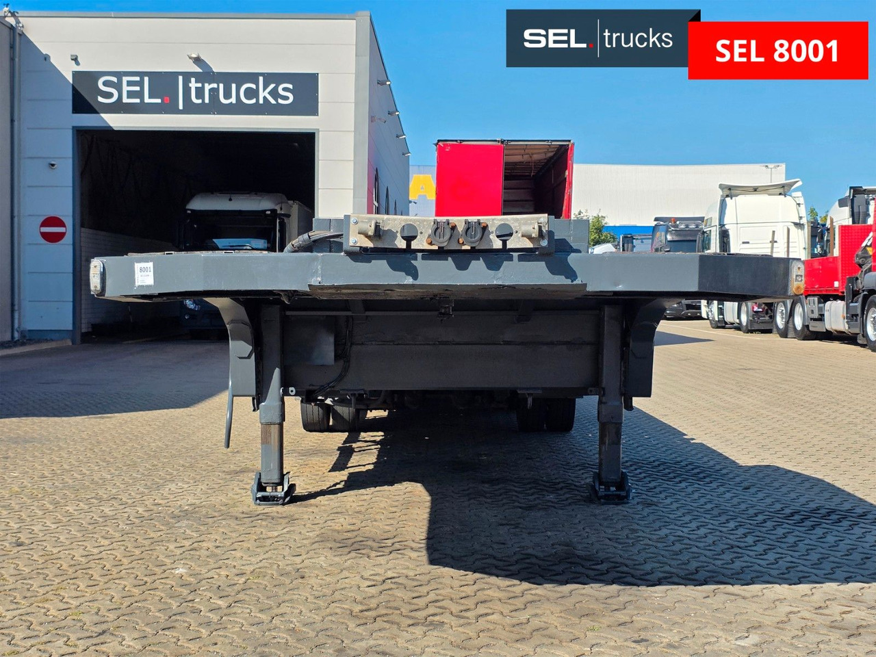 Meusburger MTS-3 / Teleskop / 13.085 - 17.385 mm /Lenkachse - Полуприколка платформа: слика 3 Meusburger MTS-3 / Teleskop / 13.085 - 17.385 mm /Lenkachse - Полуприколка платформа: слика 3