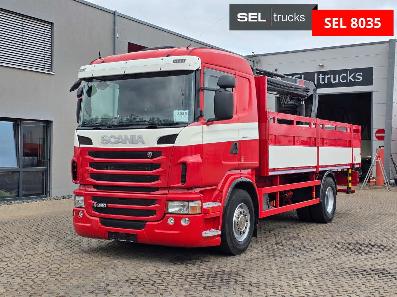 Scania G 360 LB4X2MNA / Retarder / Ohne Fernbedienung - Камион со кран: слика 1 Scania G 360 LB4X2MNA / Retarder / Ohne Fernbedienung - Камион со кран: слика 1