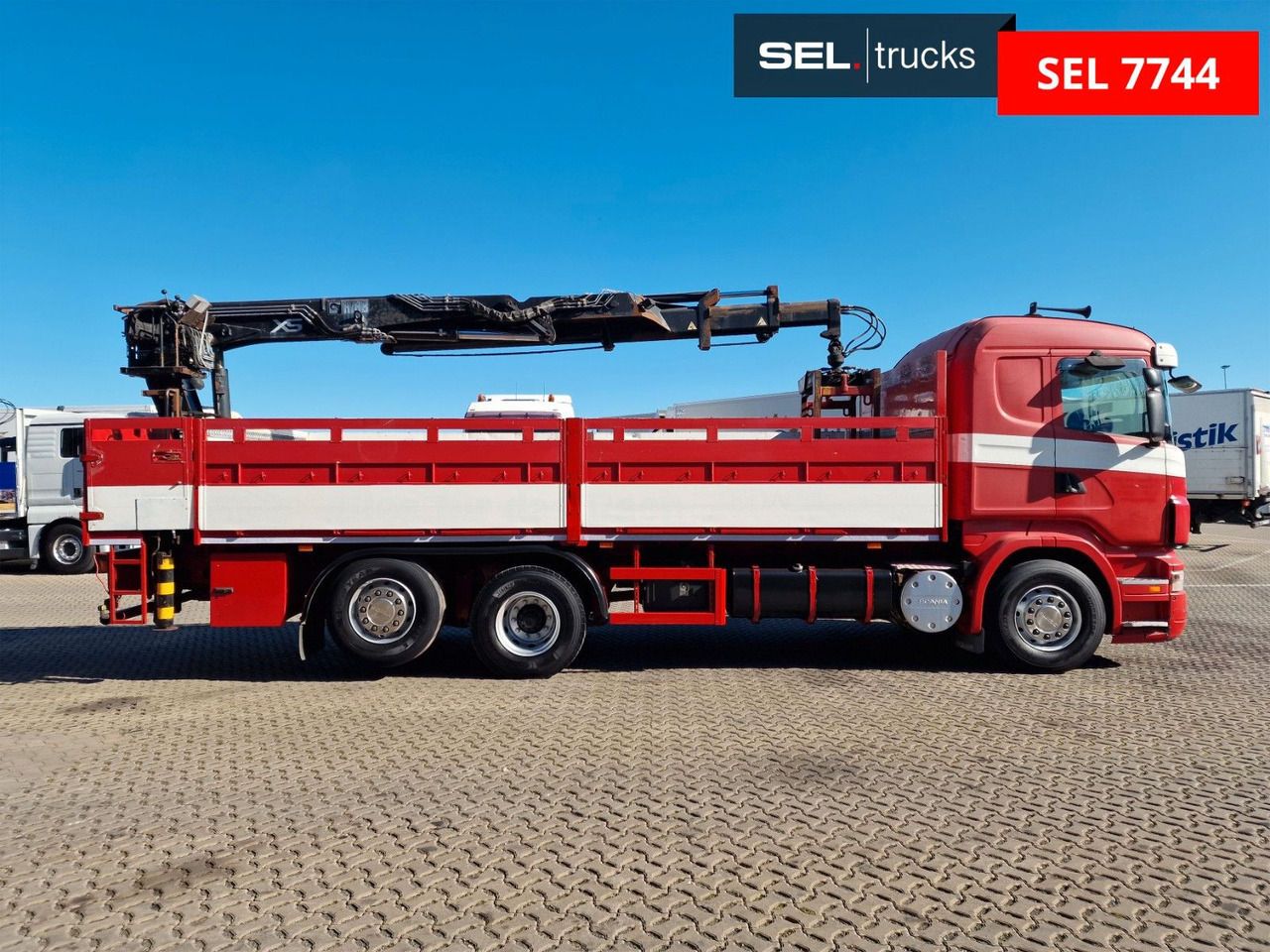 Scania R 340 LB6X2*4MNA /Retarder /HIAB 166K /Lenkachse - Камион со кран: слика 4 Scania R 340 LB6X2*4MNA /Retarder /HIAB 166K /Lenkachse - Камион со кран: слика 4