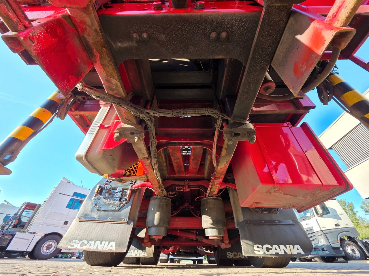 Камион со кран Scania R400 LB6X2*4HNB / Retarder / HIAB / Lenkachse: слика 22