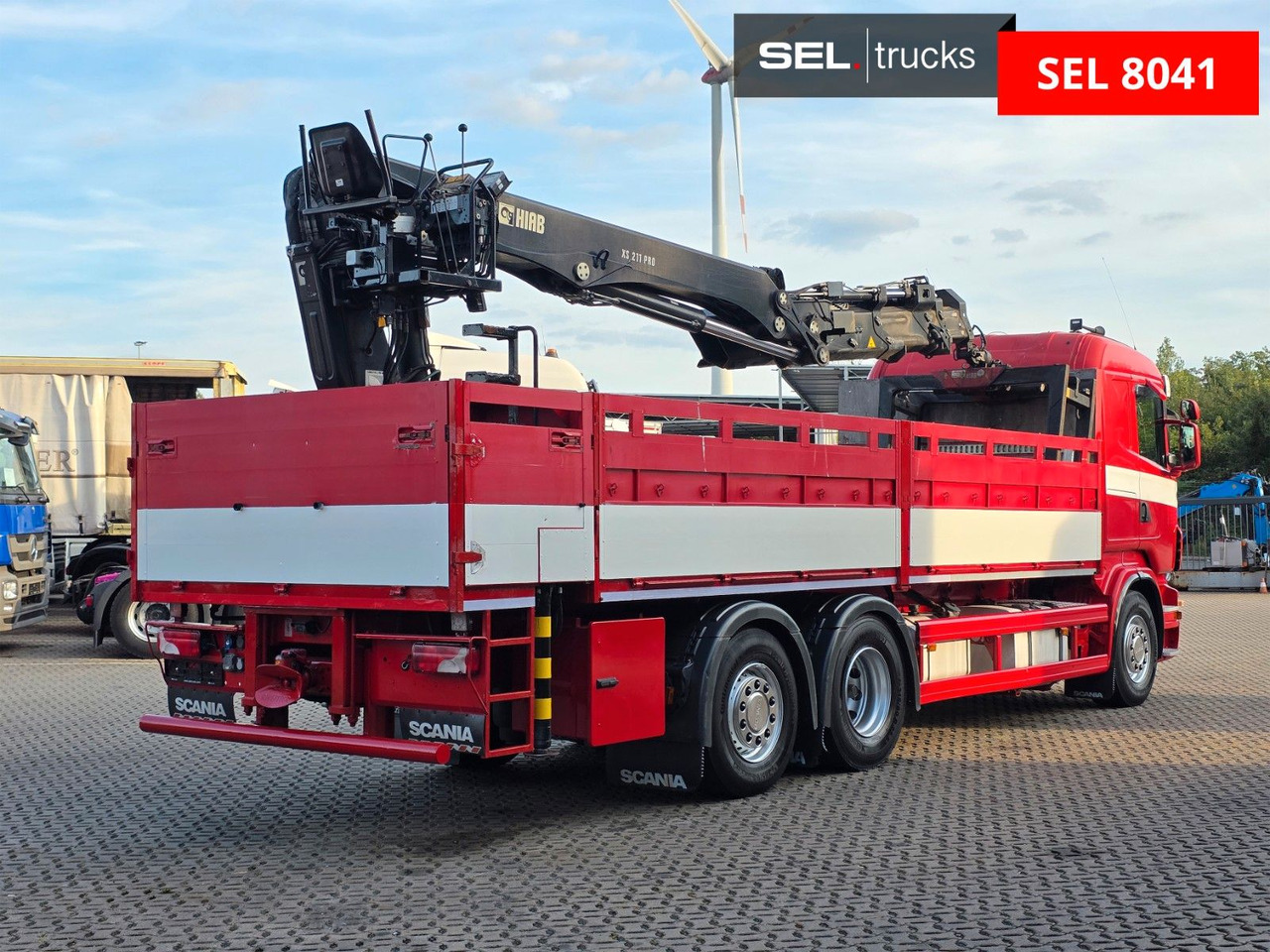 Scania R400 LB6X2*4HNB / Retarder / HIAB / Lenkachse - Камион со кран: слика 5 Scania R400 LB6X2*4HNB / Retarder / HIAB / Lenkachse - Камион со кран: слика 5