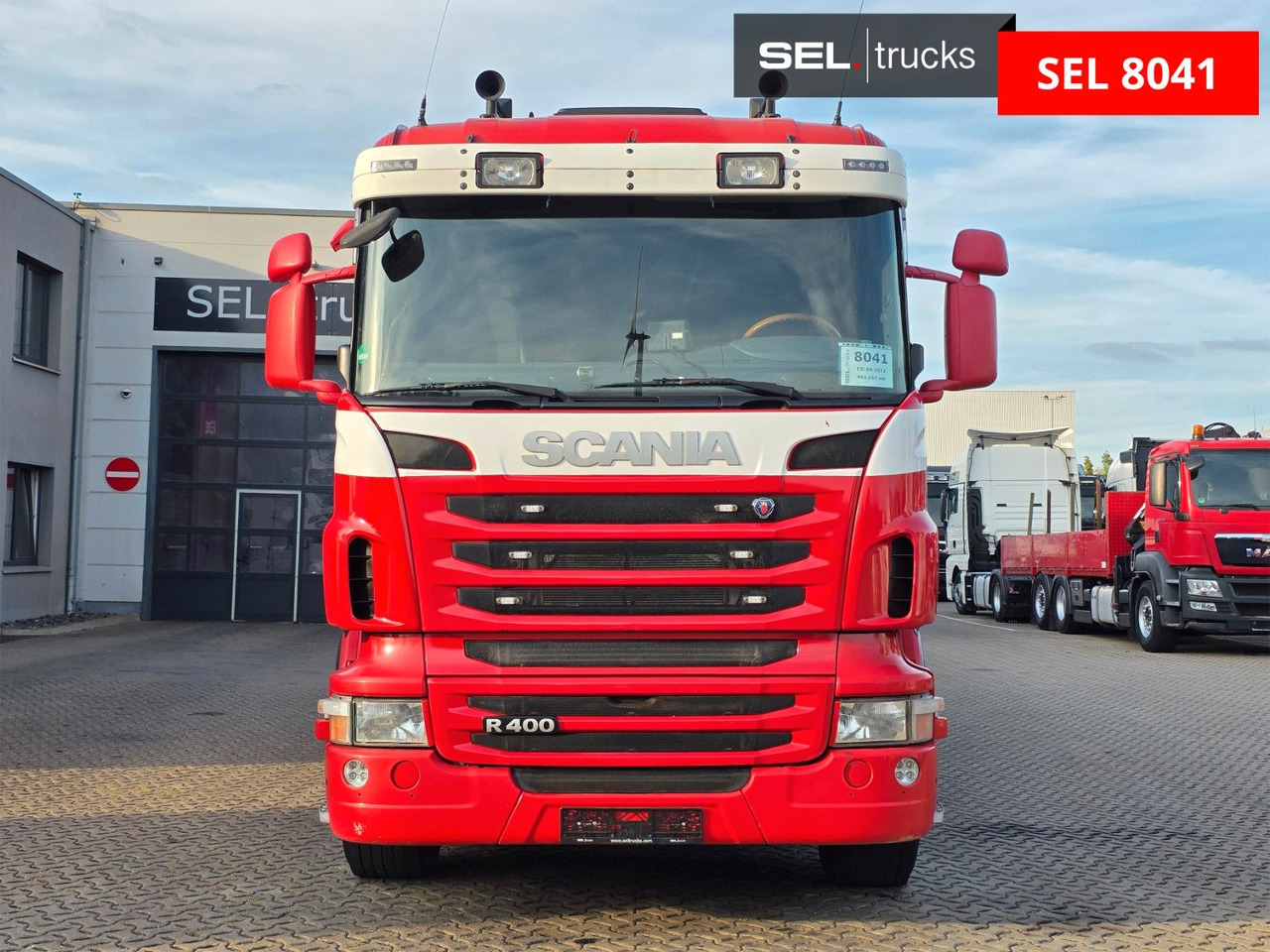 Scania R400 LB6X2*4HNB / Retarder / HIAB / Lenkachse - Камион со кран: слика 2 Scania R400 LB6X2*4HNB / Retarder / HIAB / Lenkachse - Камион со кран: слика 2