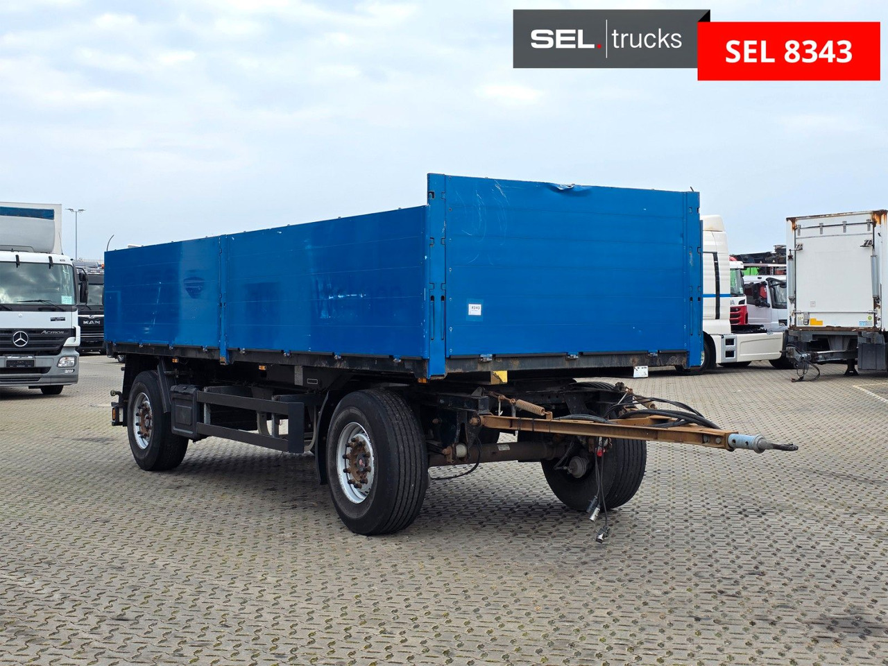 Schmitz Cargobull Gotha APR 18 / Baustoff - Приколка платформа: слика 3 Schmitz Cargobull Gotha APR 18 / Baustoff - Приколка платформа: слика 3