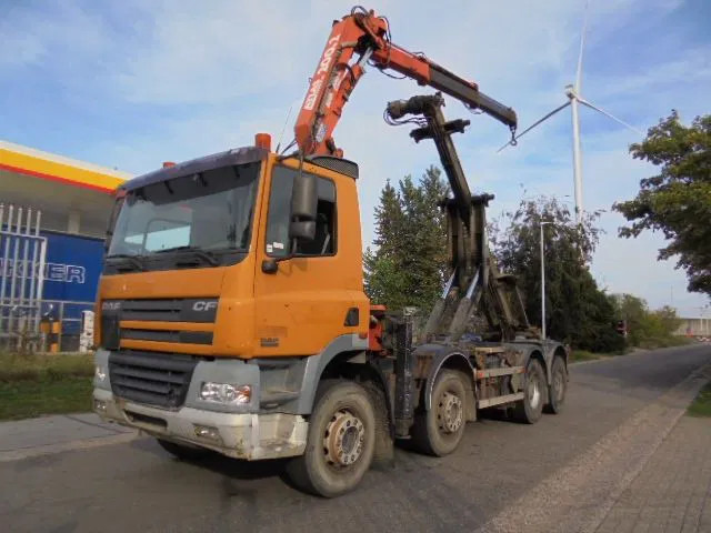 DAF 85.360 8X4 - Камион со кабелски систем, Камион со кран: слика 1 DAF 85.360 8X4 - Камион со кабелски систем, Камион со кран: слика 1