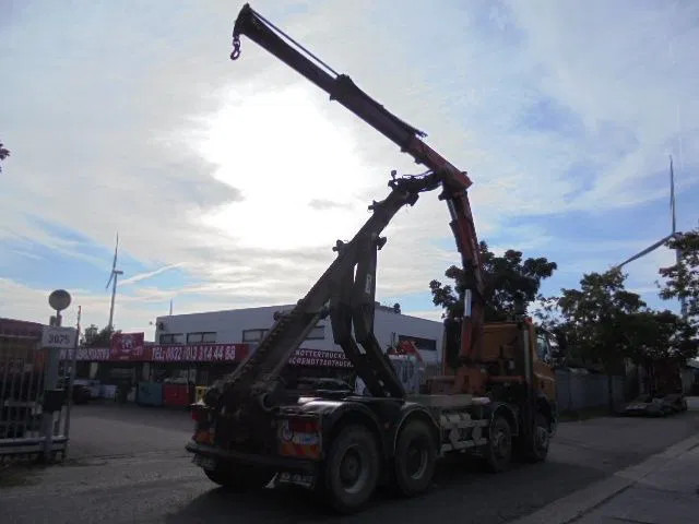 DAF 85.360 8X4 - Камион со кабелски систем, Камион со кран: слика 4 DAF 85.360 8X4 - Камион со кабелски систем, Камион со кран: слика 4