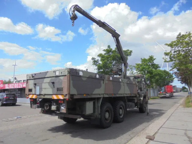 DAF YHZ 2300 6X6 + HIAB CRANE - Камион со платформа, Камион со кран: слика 3 DAF YHZ 2300 6X6 + HIAB CRANE - Камион со платформа, Камион со кран: слика 3