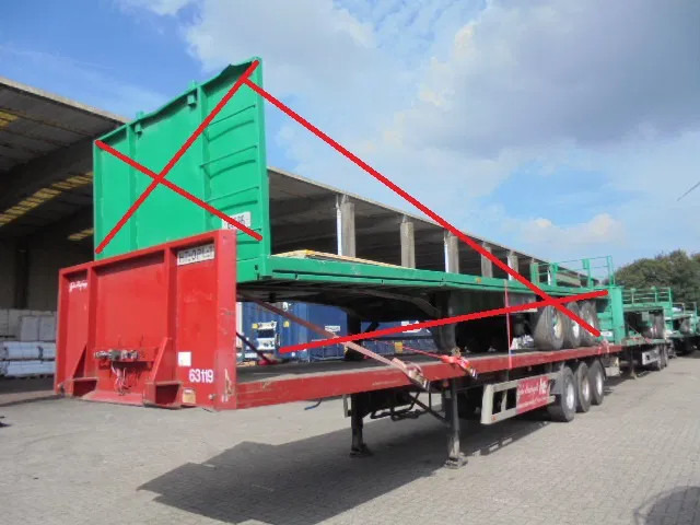 Fruehauf ONCR 39-327 A - Полуприколка платформа: слика 1 Fruehauf ONCR 39-327 A - Полуприколка платформа: слика 1