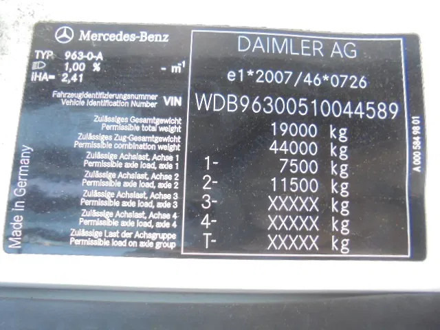 Автотранспортен камион Mercedes-Benz Actros 2340 LL: слика 19