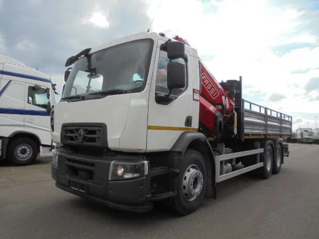 Renault 320 6X4 + FASSI F245 DEMO UNUSED - Камион со платформа, Камион со кран: слика 1 Renault 320 6X4 + FASSI F245 DEMO UNUSED - Камион со платформа, Камион со кран: слика 1