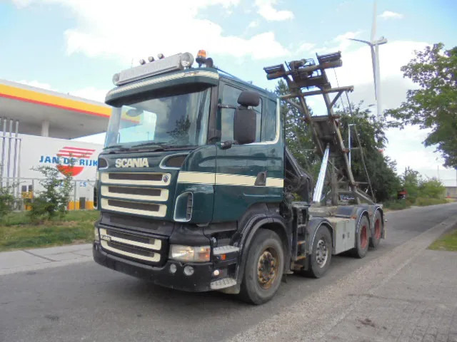 Scania R420 LB 8X2 LIFTAS - Камион со кабелски систем, Камион со кран: слика 2 Scania R420 LB 8X2 LIFTAS - Камион со кабелски систем, Камион со кран: слика 2