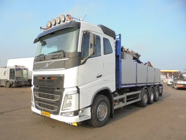 Volvo FH FH 460 8X2 - Камион со платформа, Камион со кран: слика 4 Volvo FH FH 460 8X2 - Камион со платформа, Камион со кран: слика 4