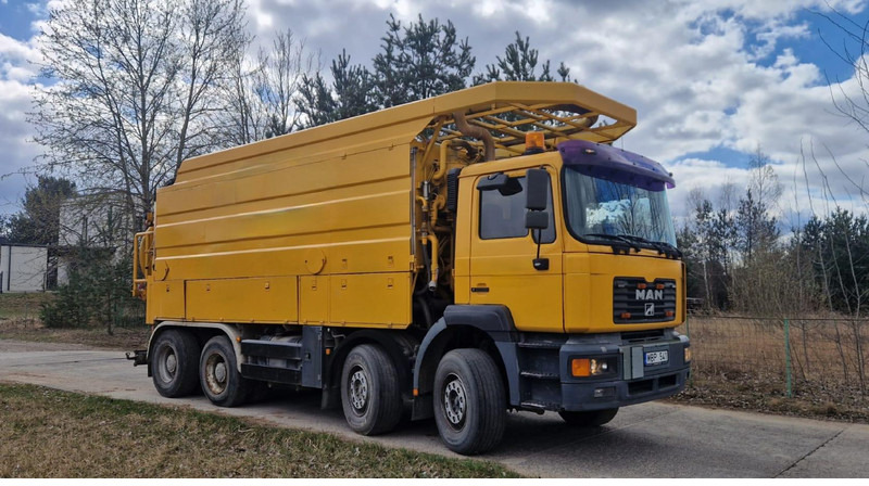 MAN 35.464 channel cleaner, 8x4 full spring, manual - Вакуумски камион: слика 2 MAN 35.464 channel cleaner, 8x4 full spring, manual - Вакуумски камион: слика 2
