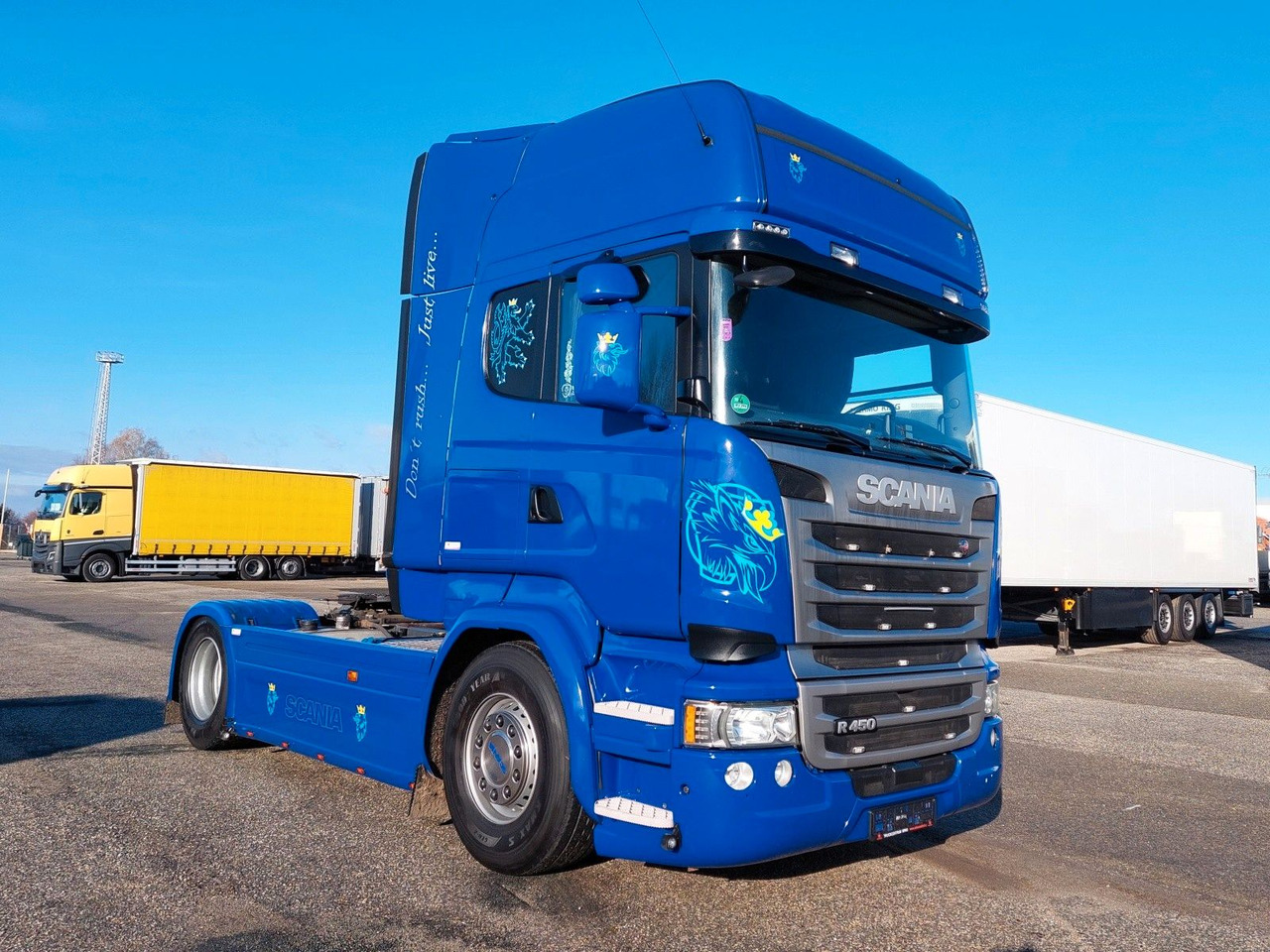 Scania R450 Retarder Luft/Luft Standklima Hydraulik - Камион влекач: слика 2 Scania R450 Retarder Luft/Luft Standklima Hydraulik - Камион влекач: слика 2