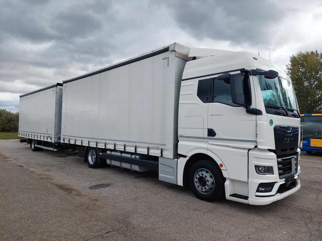 MAN TGX 18.470 LL + Gniotpol G-4080 120 m3 Durchbar - Камион со церада: слика 2 MAN TGX 18.470 LL + Gniotpol G-4080 120 m3 Durchbar - Камион со церада: слика 2