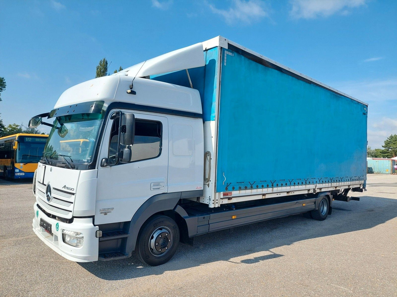 Mercedes-Benz Atego 1223 L/NR - Камион со церада: слика 1 Mercedes-Benz Atego 1223 L/NR - Камион со церада: слика 1