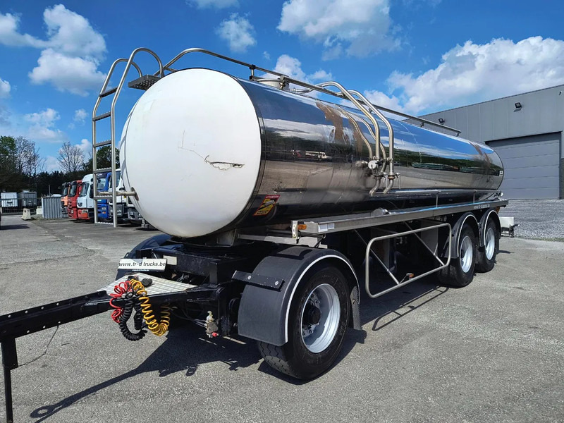 ETA 16500L INSULATED INOX TANK - 1 COMP - Приколка цистерна: слика 1 ETA 16500L INSULATED INOX TANK - 1 COMP - Приколка цистерна: слика 1
