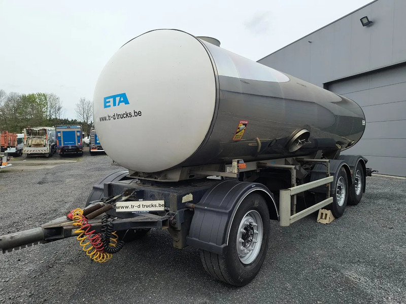 ETA INSULATED INOX TANK 16500L - Приколка цистерна: слика 1 ETA INSULATED INOX TANK 16500L - Приколка цистерна: слика 1