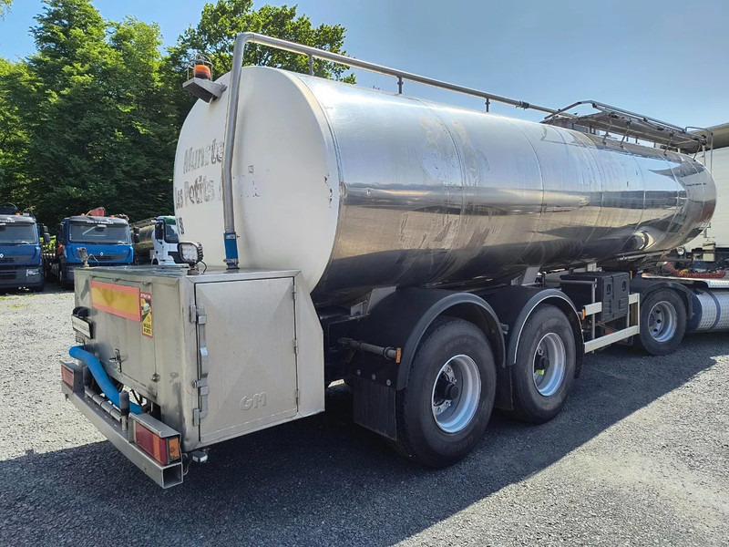 Magyar 25000L INSULATED INOX TANK - PUMP - Полуприколка цистерна: слика 4 Magyar 25000L INSULATED INOX TANK - PUMP - Полуприколка цистерна: слика 4