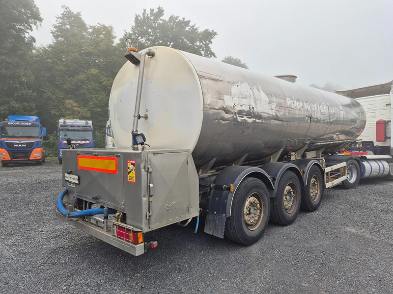 Magyar 29000L INSULATED INOX TANK - 1 COMP - Полуприколка цистерна: слика 5 Magyar 29000L INSULATED INOX TANK - 1 COMP - Полуприколка цистерна: слика 5