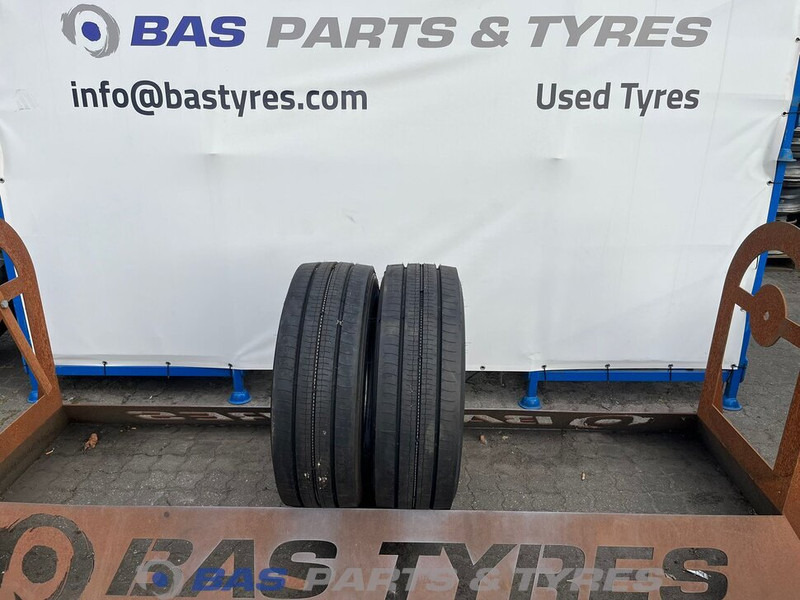Bridgestone Bridgestone 265/70R17.5 Duravis R-Steer002 138/136 M M+S 3PMSF gebruikte set - Гума за Камион: слика 1 Bridgestone Bridgestone 265/70R17.5 Duravis R-Steer002 138/136 M M+S 3PMSF gebruikte set - Гума за Камион: слика 1